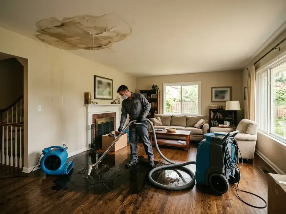 attic-pipe-burst-ceiling-drip-008 — frequently asked questions, Water Damage Restoration & Carpet Care in Commerce, GA
